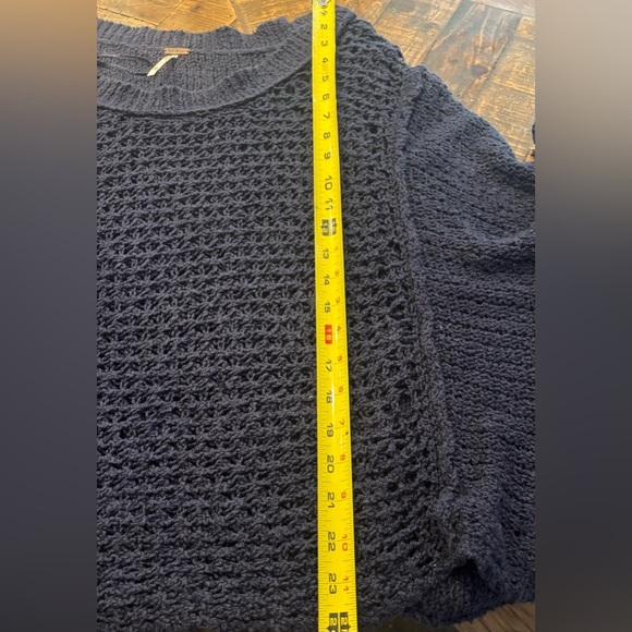 Free People Midnight Blue Knit Sweater in size XS - Picture 14 of 14